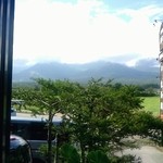 レストラン 最高地点 - 八ヶ岳は、あいにく雲の中