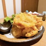 イカの姿造り×九州料理 個室居酒屋 弁慶 - とり天(藻塩と柚子胡椒添え)
大分だって