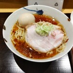 麺 みつヰ - 生姜そば(中細麺) 1,150円、味玉150円 ♪