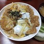 とんかつはま - カツ丼　1000円