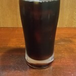 キッチン ブルー グローブ - アイスコーヒーのアップ