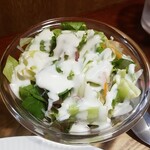 キッチン ブルー グローブ - さらだのアップ