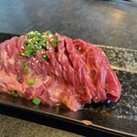 焼肉 三年目の浮気 - ハラミステーキ