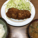 とんかつ喜多八 - ヒレかつ(厚切り)定食　1,500円