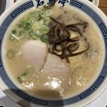 名島亭 - 豚骨ラーメン850円