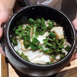 温石 - 太刀魚と甘長とうがらしのごはん