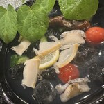 Janome Sushi - 鮑の水貝
