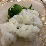 寿司のあおやま - 鱧の湯引き！梅肉との相性◎