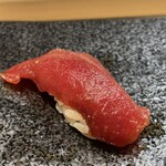 寿司のあおやま - ヅケ赤身！