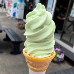 Asari Shouten - メロンのソフトクリーム