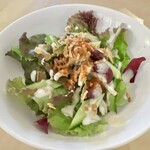 ル スーリール - Ａコース：グリーンカレー(\1,450)　サラダ