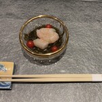 すし屋敷 - 岩もずくと甘エビ