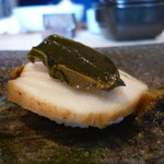 まき田鮨 - ☆煮鮑肝のせは肉厚です（≧▽≦）/～♡☆