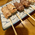 Yakitori Tamachan - せせり  豚はらみ