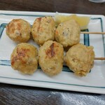 どたぬき - たこ焼きみたいだけど、つくね！