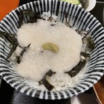 饂飩とお酒 からほり きぬ川 - とろろめし