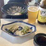 三宜楼茶寮 KAITO - ふく刺身