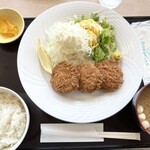 すみれ亭 - ひれかつ定食