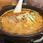 ラーメン とらじ食堂 - 土鍋味噌らーめん