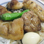 吉野家 - すっぴんの焼き鳥つくね丼