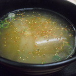 吉野家 - 味噌汁にまで七味？