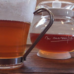 カフェ ソラ - 〆はルイボスティーを注文。紅茶よりサッパリしていてヘルシーです＾＾；