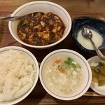 陳麻婆豆腐 - ランチ　陳麻婆豆腐¥1,200(税込)