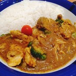 エチオピア カリー キッチン - チキン＋野菜カレー