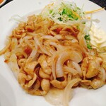 天鴻餃子房 - 生姜焼き