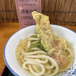手打麺や 大島 - 半分はかけうどん