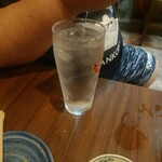 Kenchan - 友人の飲む麦焼酎水割り四杯目