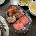 焼肉陽山道 - タン定食