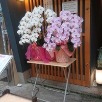 鮨 天使 - お花飾ってる