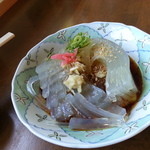 高良山茶屋　望郷亭 - 名物ところてん・・・天草産の天然テングサ使用の逸品です。美味いです・・・