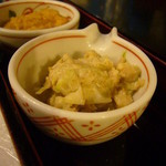 日本料理 小や町 - 前菜（キャベツのツナ和え）