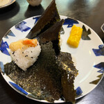 庄市 - えび天のおにぎり