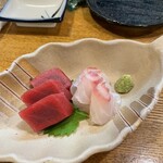 居酒屋山さん - 店主おまかせ3皿 刺身