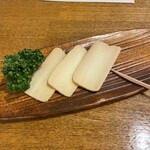 居酒屋山さん - クリームチーズ味噌漬け¥500