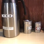 そばの神田東一屋 - コンディメンツ。