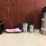 そばの神田東一屋 - コンディメンツ。