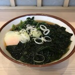 そばの神田 東一屋 - アサソバビンボー！　
      朝そば＋わかめ！