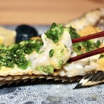 さかなとワイン うぉんたな VARIO - お酒に合う〜！八角のネギまみれ味噌焼き