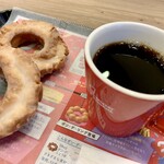 Mister Donut - オールドファッションハニー＆ブレンドコーヒー