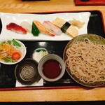 Sushi Daining Utsukimura - にぎり鮨セット ¥1,155（税込）