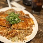 瀬戸内 海鮮 居酒屋 こうせい - これが本場のお好み焼きか