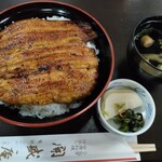 開盛庵 - うな丼　松　4300円