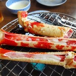 お食事処 かにや へだ本店 - 高足ガニ(焼き)②