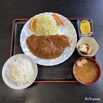 とんかつ二幸 - ポーク生姜焼き定食