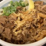 麺処 綿谷 - 豚肉ぶっかけ小（500円）