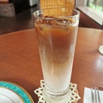 Cafe Station 木楽来 - アイスカフェオレ